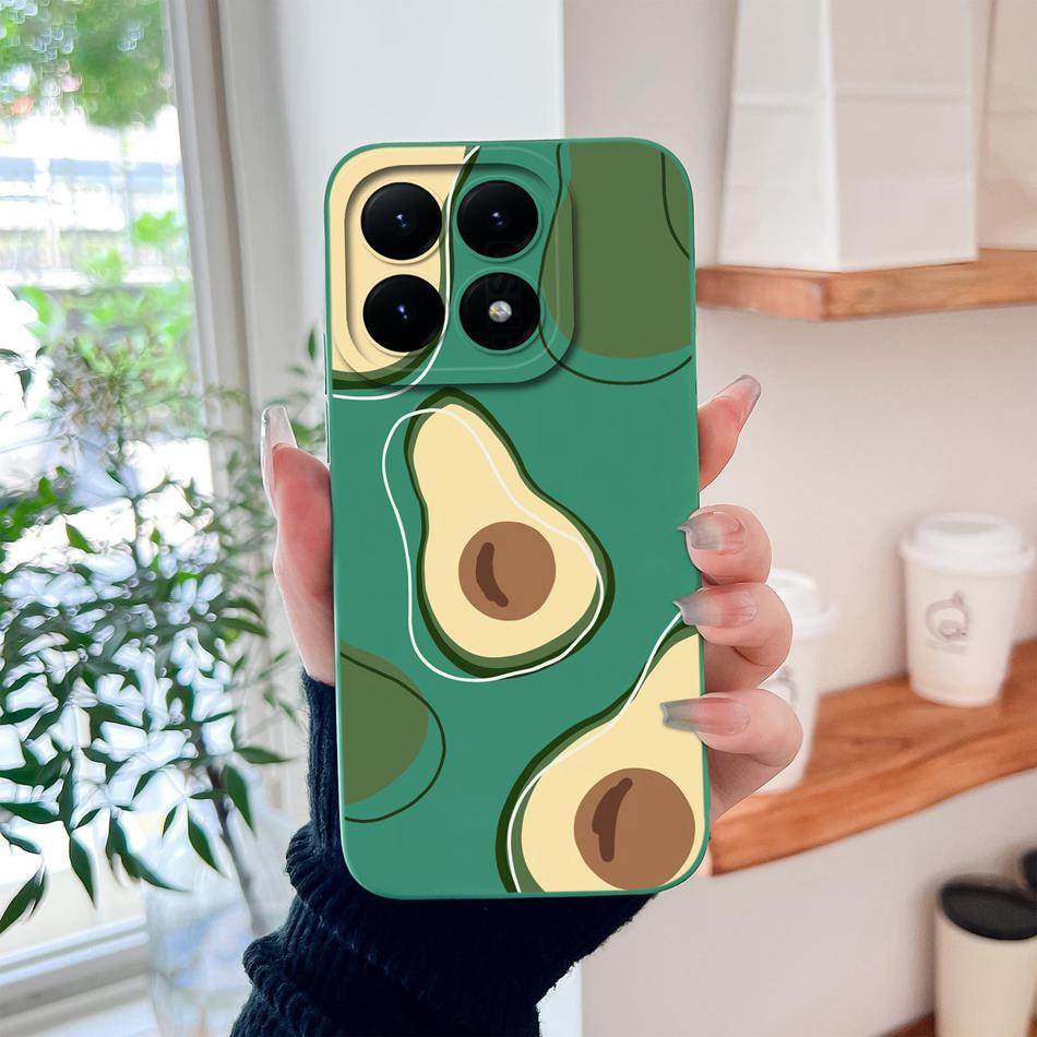 For Xiaomi 15T Pro Case For Xiaomi 17 Pro Max Cartoon Phone Back Cover Full Protection Soft Liquid Silicone Shockproof Bumper