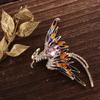 Brooches For Girls Party Jewelry Rhinestones Crystal Brooches Bird Brooches Korean Pin Badges Pin