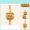 Adorable Cute Bear Plush Toy Keychain Soft Fluffy Stuffed Animal Bag Charm 7 Cm
