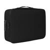 Travel Document Protection Bag Fireproof Waterproof File Storage Bag with Multi-Layer Design Card Holder File Organizer