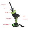 88V Cordless Reciprocating Saw +4 Saw Blades Metal Cutting Wood Tool Portable Metal Woodworking Cutters W/2 Battery