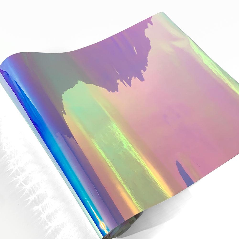 

Rainbow Electroplating Film Waterproof Car Stickers Vinyl Wrap Car Body Films Motorcycles Motorcycle Adhesive Vinyl Covering 10cmx135cm