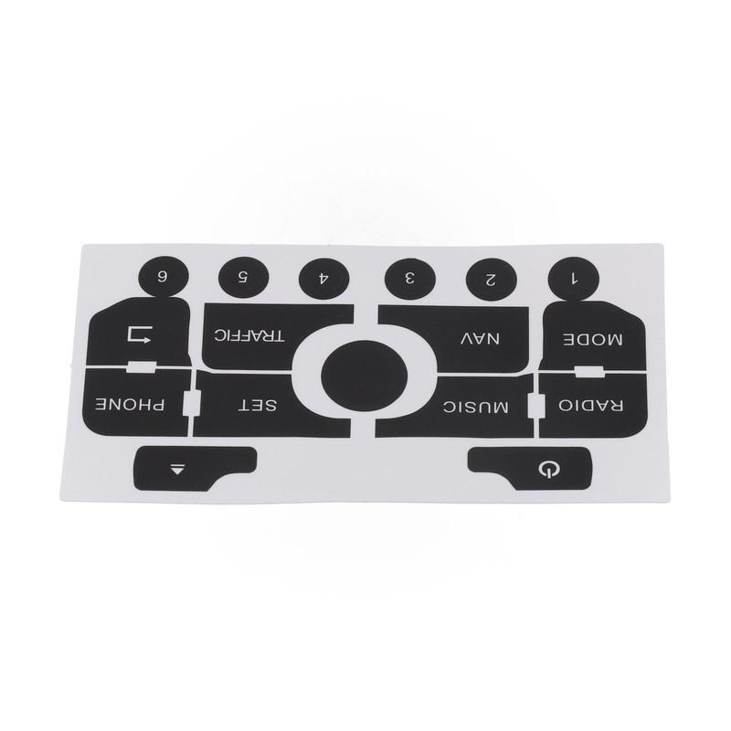 Car Button Repair Button Repair Decal High Grade Vinyl High Quality Material Practical To Use Sunlight Resistant For 308