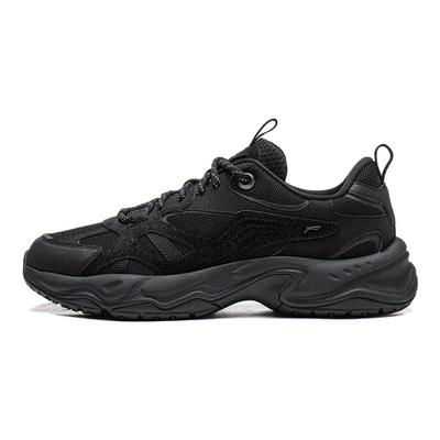 Seagull Minimalist Comfortable Durable Lightweight Low-Top Dad Shoes Men Sneaker Black AGCW201-2