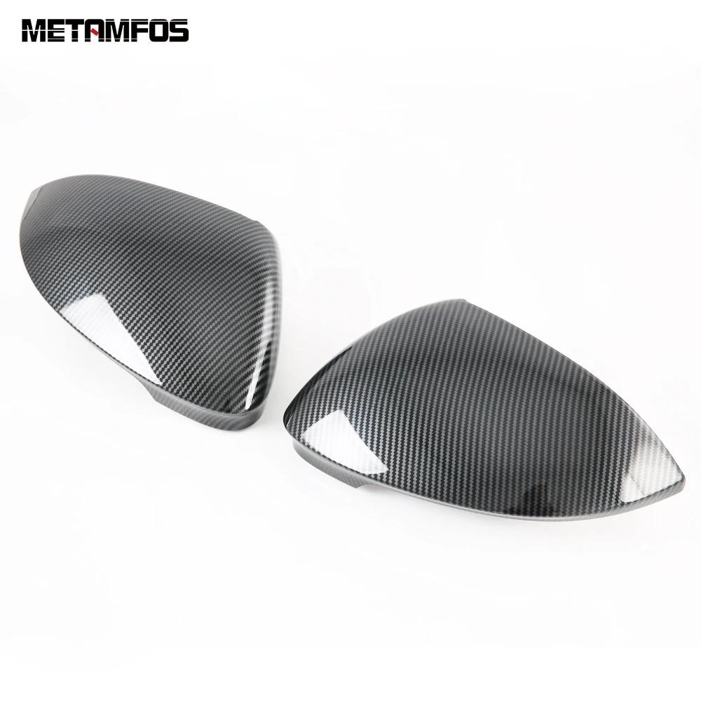 Car Accessories For Volkswagen VW Golf 8 MK8 Pro R -  2024 Exterior Chrome Rear View Side Door Mirror Cover Trim