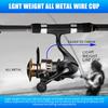 Rust Free And Smooth Bearing Fishing Reel Drag System Max Power Spinning Wheel Fishing Coil Fishing Tackle