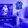 Neon Sign for New York Yankees,Dimmable Sports Team NY Neon Light for Party, Bar, Man Cave,Game Room Decor Man Birthday Gift