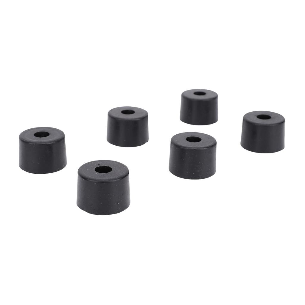 16 Stück Lautsprecher-Isolationsfüße Gummipads Antivibrationsfüße für Lautsprecher Plattenspieler Subwoofer Verstärker CD DVD