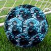 Demon Slayer Print Size 5 Soccer Ball, Standard Match Football for Sports Game and Team Practice, Ideal Gift for Soccer Fans