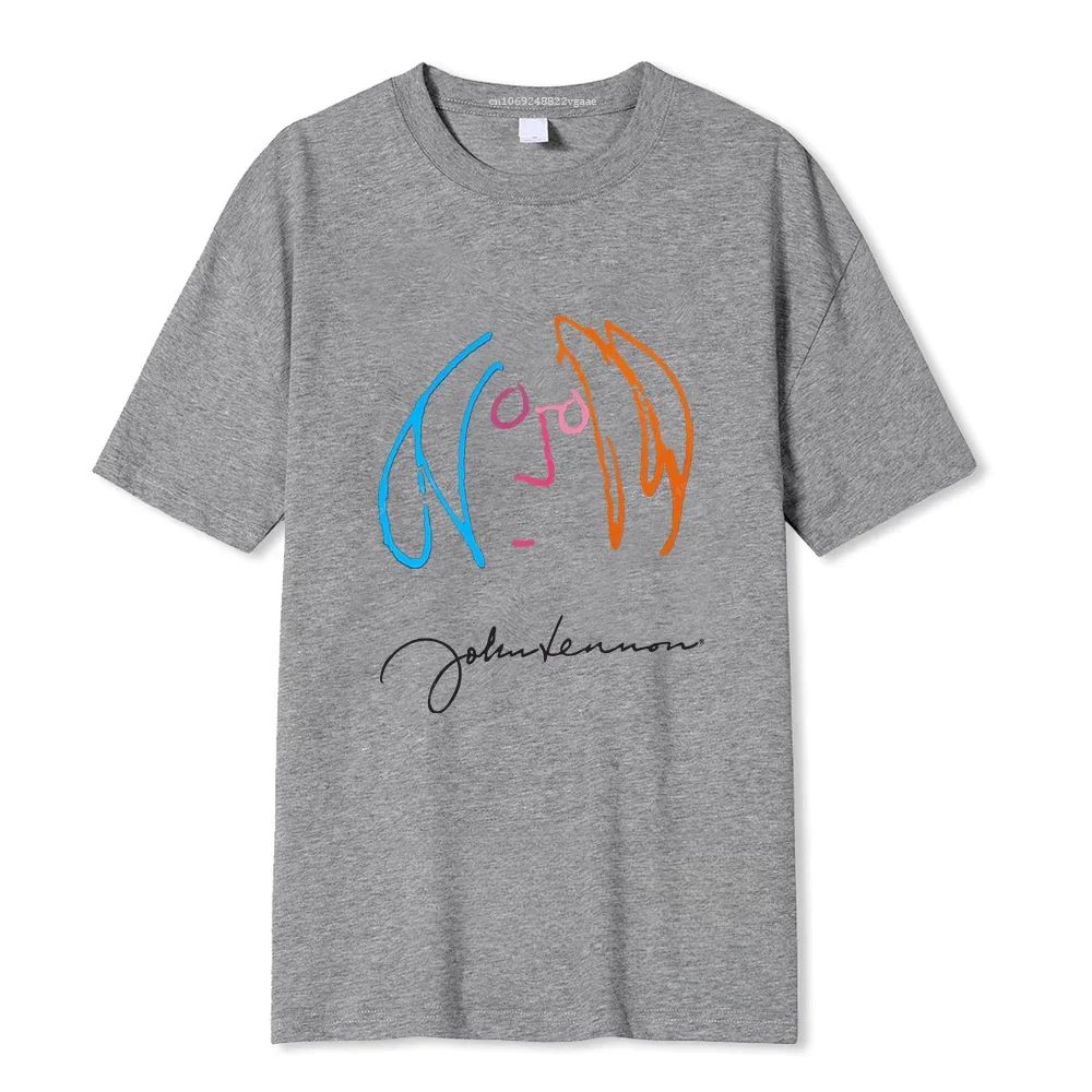 

Rock Band Beatles Design Printed Cotton T-shirt Retro Aesthetic Fashion Demure Short Sleeved Women s And Men s T-shirt Top 90071 4XL