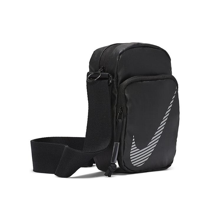 New Nike Heritage Synthetic Material Shoulder Bag, Crossbody Bag Regular Unisex Black DB4696-010