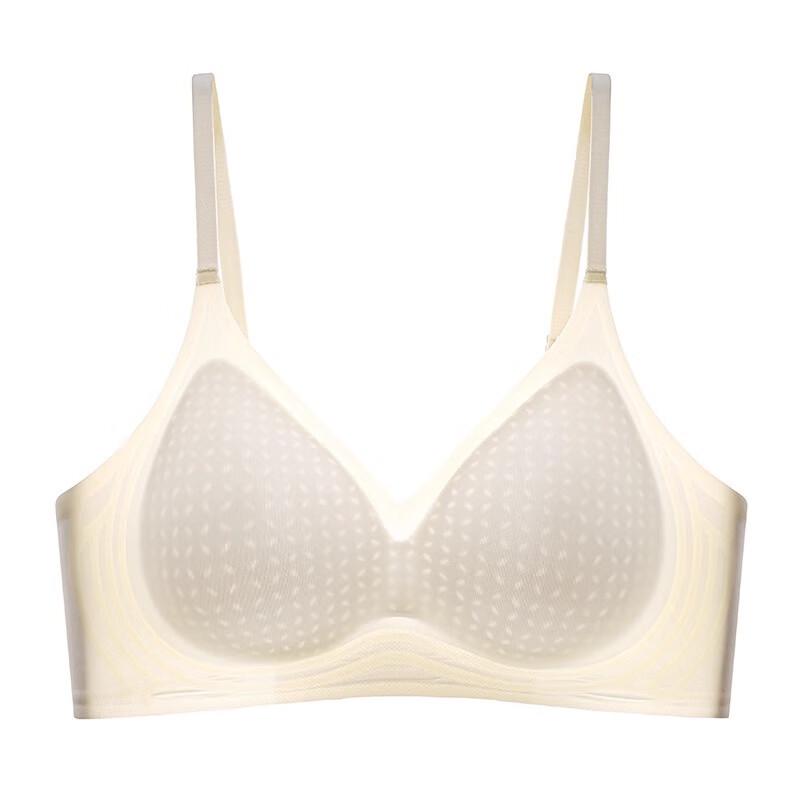 LangSha Ice Silk Wire-Free Push-Up Bra for Summer