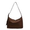 Ielgy Retro Trendy Tote Bag Fashionable All-Match Large-Capacity One-Shoulder Commuter Underarm Bag