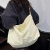 Lightweight Fashion Bag Women's 2025 Summer New Foreign Style Leisure Large Capacity Tote Bag Canvas Commuter Bag