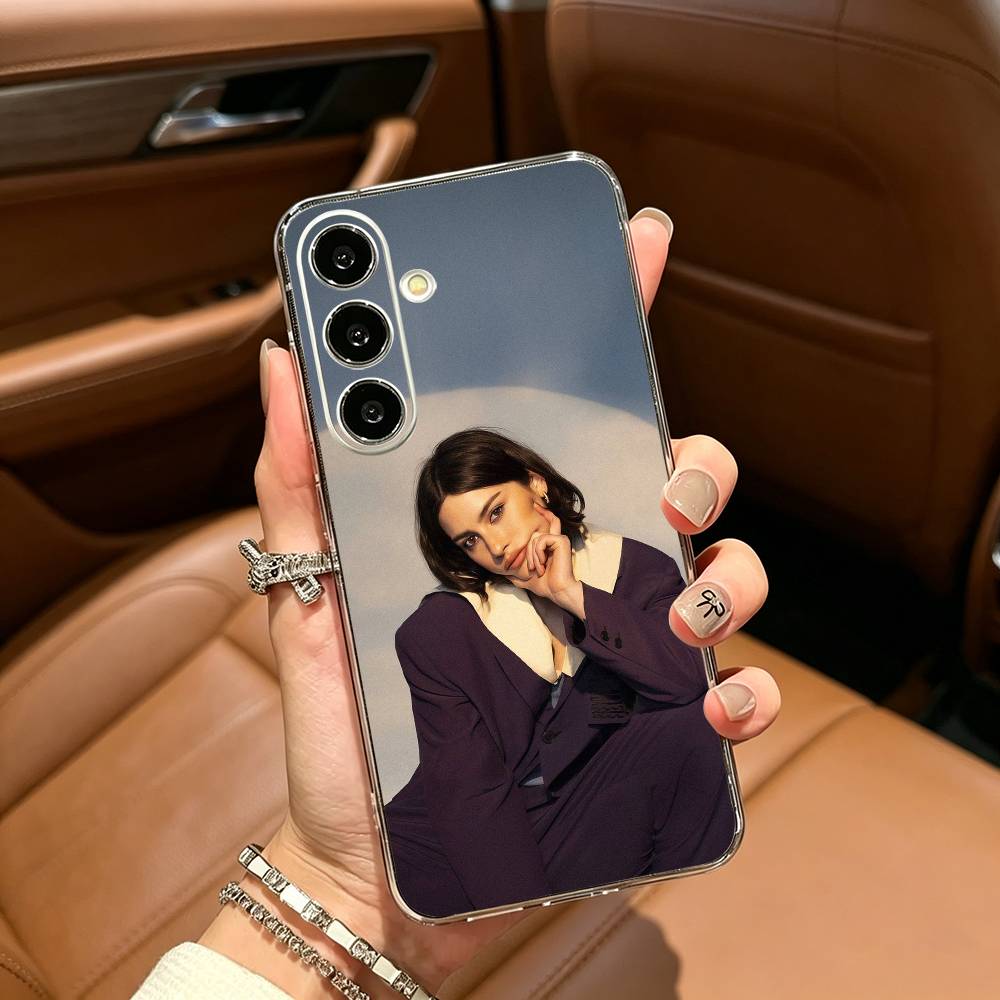 Pop singer-Gracie-A- Abrams Clear Phone Case for Samsung Galaxy A71, A70, A52, A51, A40, A30