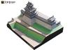 Paper Craft Japanese Castle Series Reconstruction Iwakuni Castle [Facet] 1/300