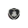 Rhinestone Bear Magnetic Phone Stand with Mirror & Heart Ring