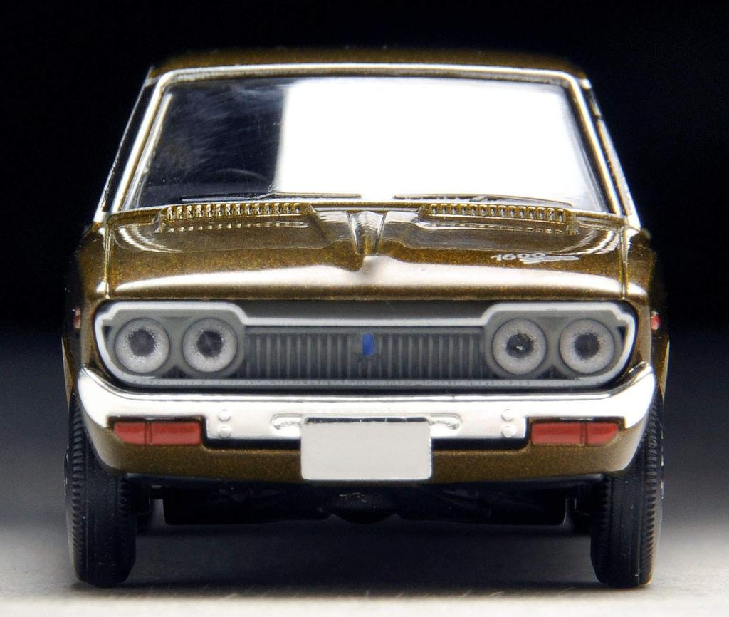 Tomica Limited Vintage Neo Scale Nissan Violet 1600SSS Brown 1973 Model 1/64 LV-N188a (Finished)