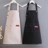 Kids' Water-Repellent Painting Apron, Polyester Cotton Canvas, Stain-Resistant