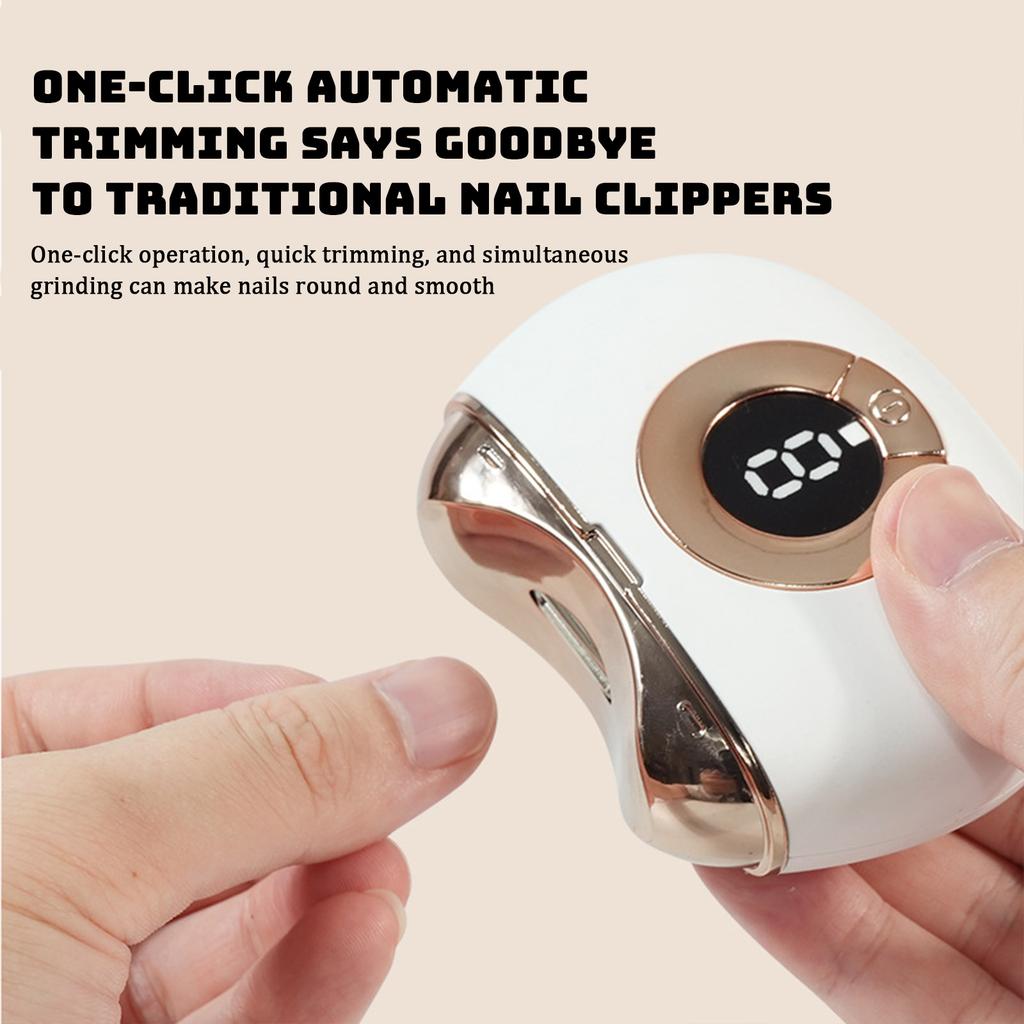 Elektrische Nagelschere, Vollautomatischer Haushalts-Nagelfeiler, Kinderschere