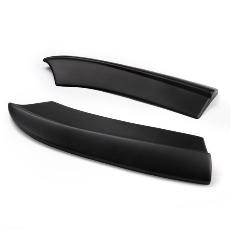 Rear Bumper Lip Diffuser Side Apron Spat PP Matte Black For 15-23 Dodge Charger