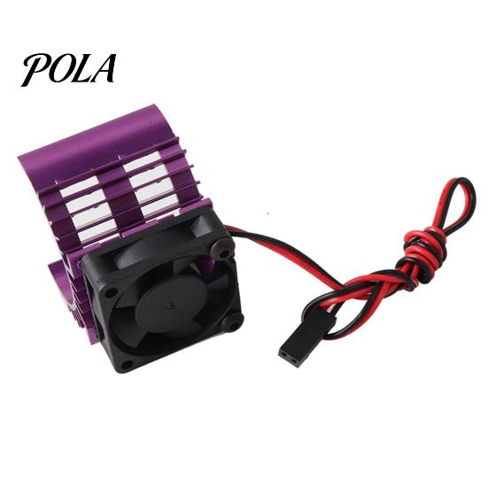 Metal Electric Motor Heat Sink 5V Cooling Fan for RC Parts 1/10 Car 540 550