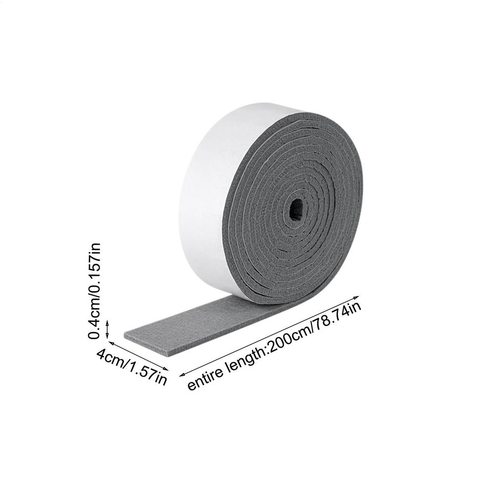 Window Anti-Condensation Absorbent Strips Self-Adhesive Reusable Anti-Condensation Gel Tape Felt Moisture-Absorbing