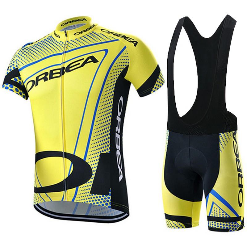 Men Women Cycling Jersey Shorts Set Quick Dry Bike Riding Outfit Road Mountain Sports