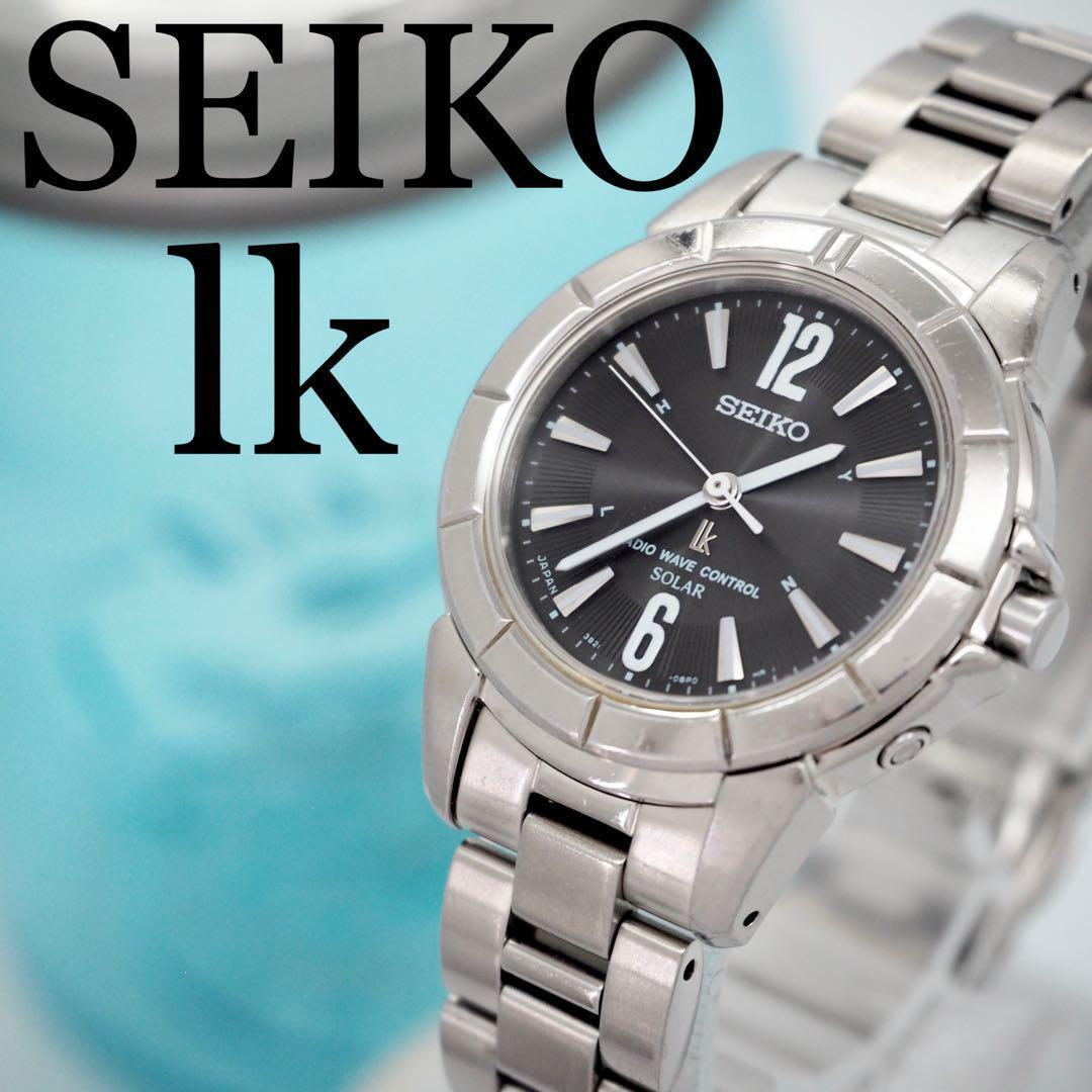 

[Б/У] 216 Часы SEIKO LK Lucia, Радиоуправляемые, Солнечные, Черные, Женские