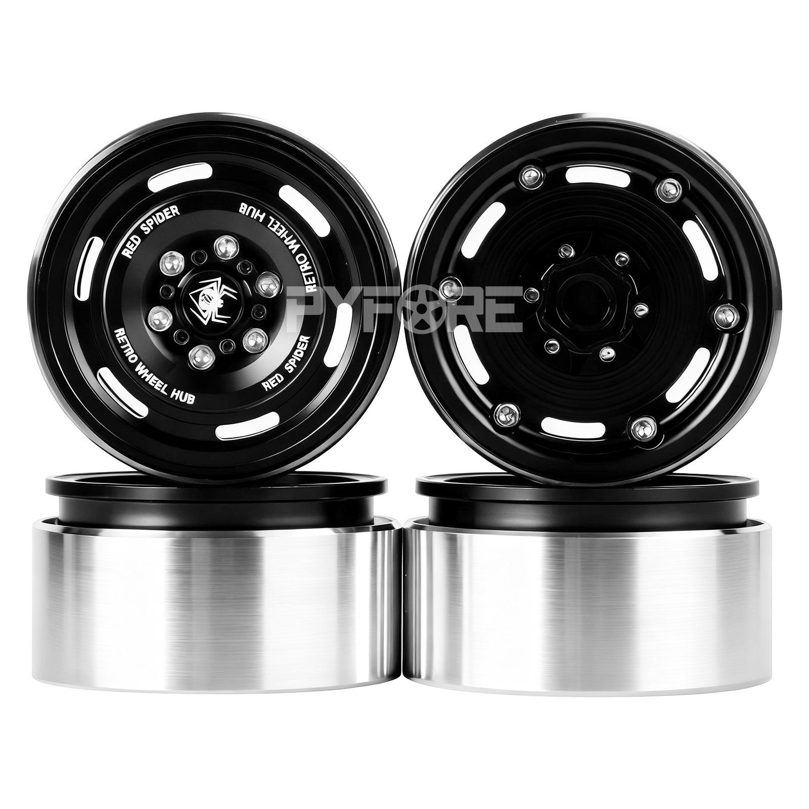 1/10 RC Скалолазный Внедорожник с 1,9-дюймовыми Металлическими Колесами и Шинами Апгрейд R205