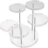 Transparent Jewelry Display Stand White Black Multi-functional Display Stand  Earrings Display