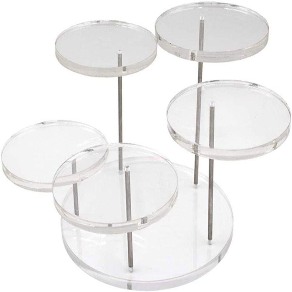 Transparent Jewelry Display Stand White Black Multi-functional Display Stand Earrings Display