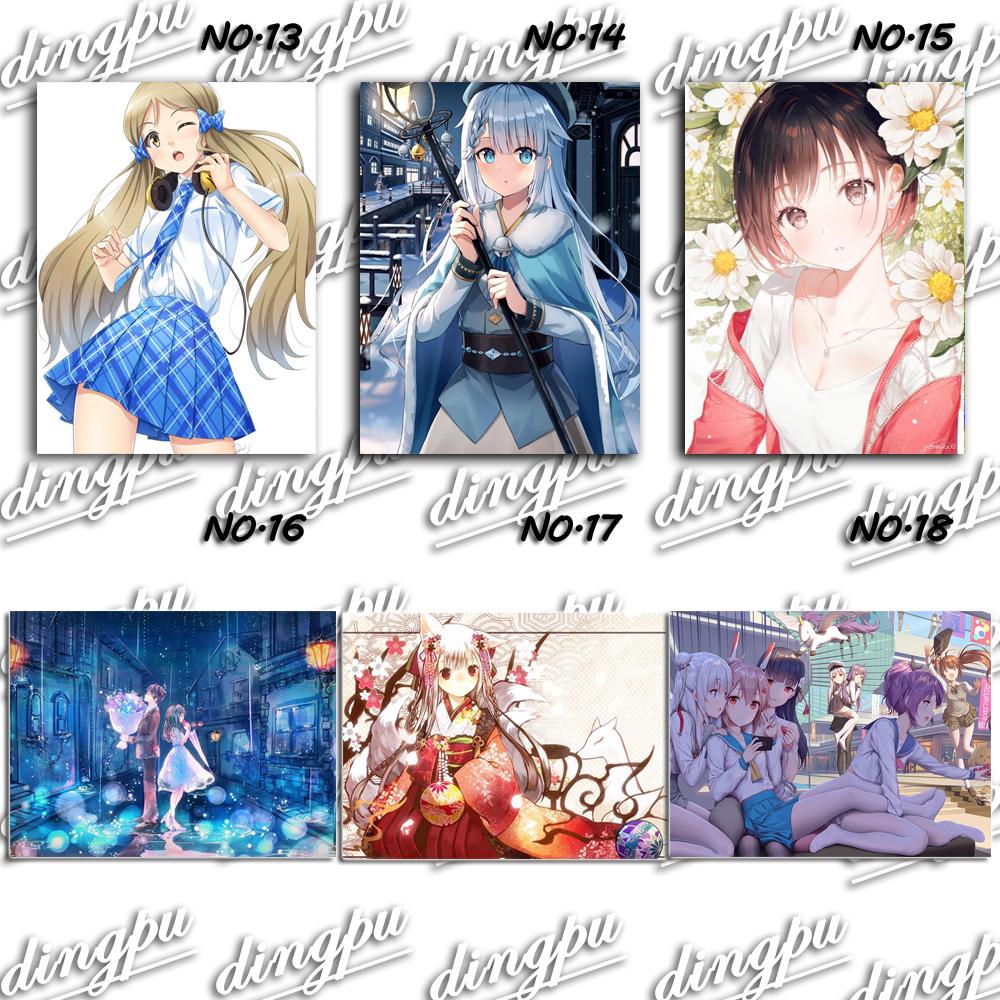 5D DIY Round Full Round Diamond Painting Anime Diamond Embroidery Complete Home Decorative Gift