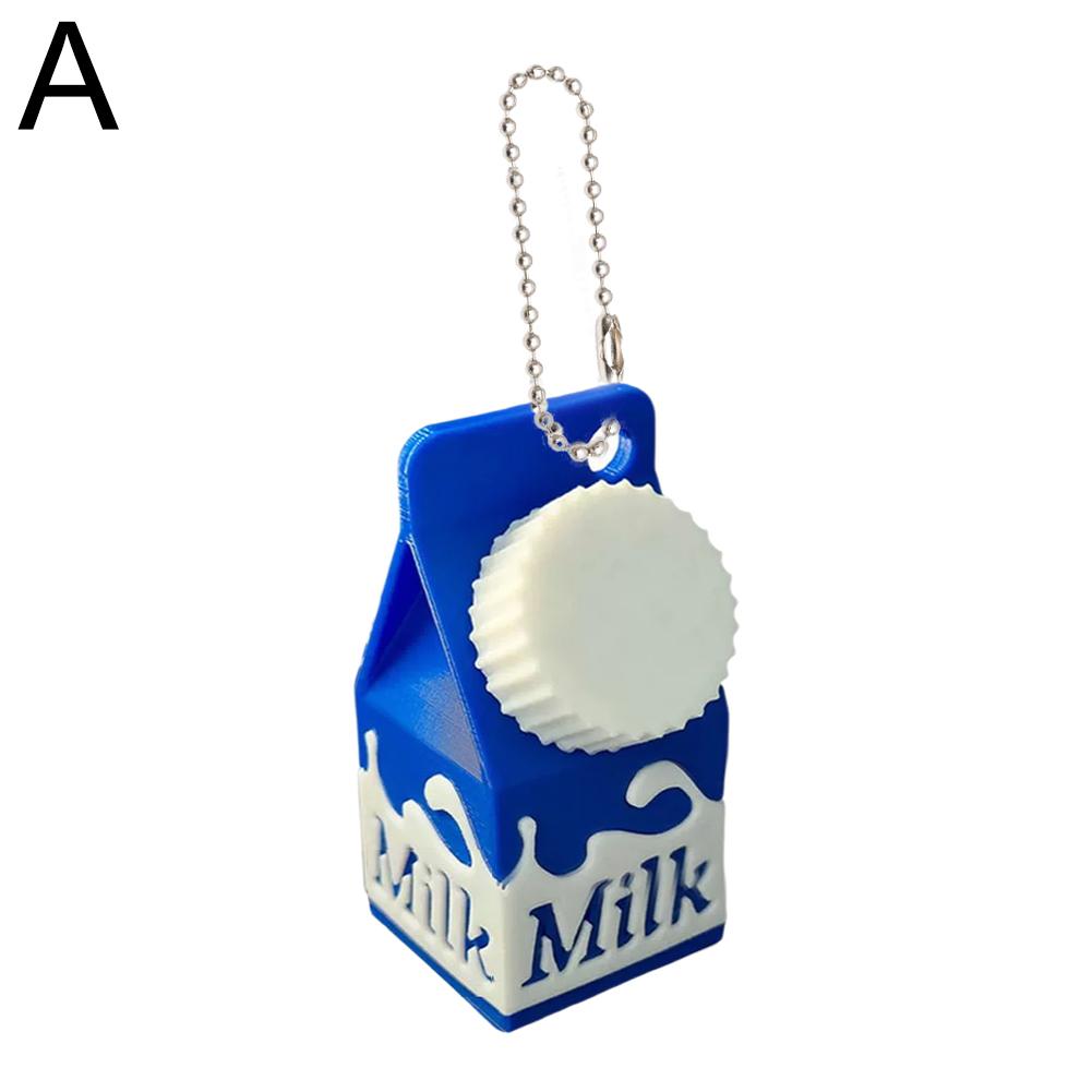 

Лактоза и Толерантность Держатель для таблеток Мини Молочный пакет Брелок Кошелек для путешествий Коробка Брелок Хранение Спина G5J7 blue-1pcs