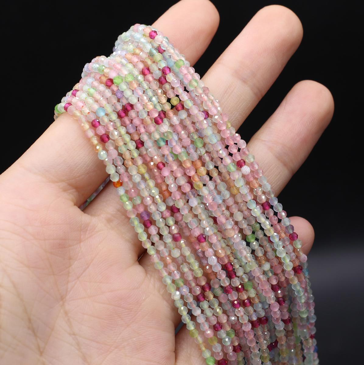 

Граненые бусины из натурального камня, опаловые изолированные бусины, подвески для изготовления ювелирных изделий, ожерелье, браслет, серьги, аксессуар, размер 3 мм 3mm