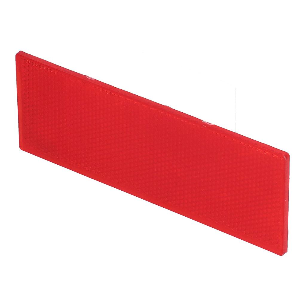 High Reflective Red Rectangle Warning Reflector Sticker for Truck Trailer, Stick Anywhere, Super Durable
