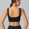 M-3XL Women's Sports Bra Plus Size Wireless Tank Tops Double Layer Seamless Yoga Adjustment Underwear