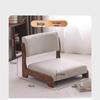 Japanese Style Solid Wood Tatami Backrest Stool