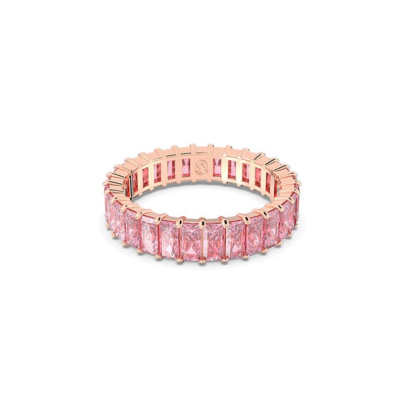 Swarovski Matrix Rectangular Cut Synthetic Cubic Zirconia Ring Women s 5648288