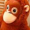 Kuscheliges Gorilla-Plüschtier, weiches Langarm-Affe-Tier, Stoffpuppen, 66 cm, Kissen für Kinder und Erwachsene, Schlafzimmerdekoration
