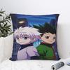HXH Gon And Killua Hunter Printed Pillowcases Cushion Cover Pillow Covers Warm Car Decorations Square Multi Size