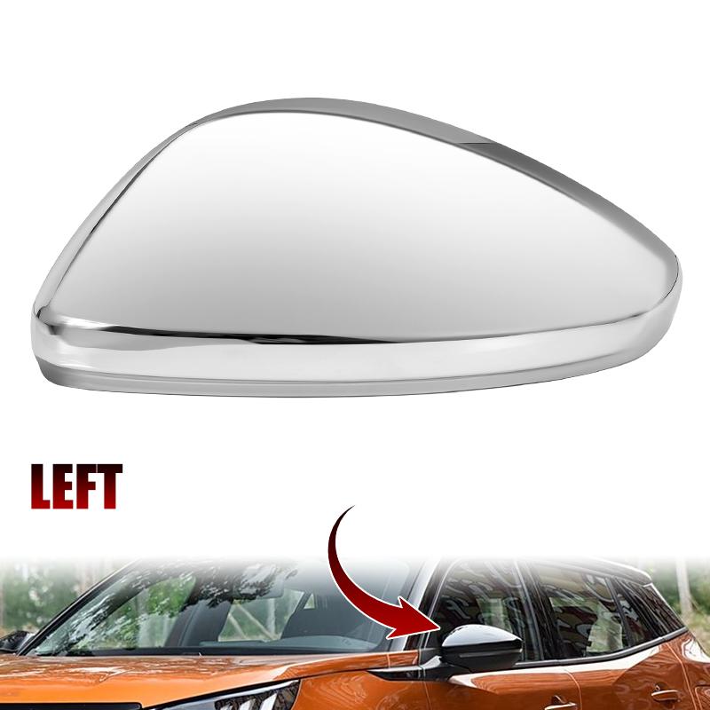 Rearview Mirror Cover Cap For Peugeot 208 Peugeot 2008 Opel Corsa F 2024 2025 Left Right Side Replace