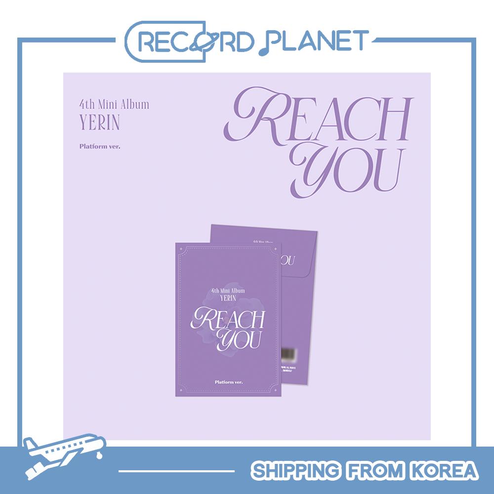 [Предзаказ] YERIN - [REACH YOU] (Платформа вер.)  4-Й МИНИ-АЛЬБОМ Platform ver.