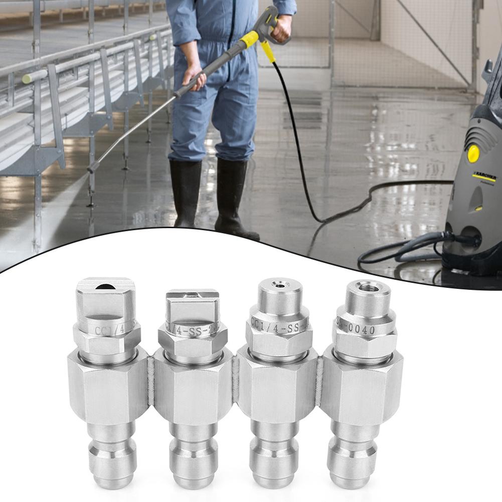 Effiziente Vierreihen-Edelstahldüse für Hochdruckreiniger 2540 2510 0010 0040 Verbessern Sie Ihre Reinigungsroutine
