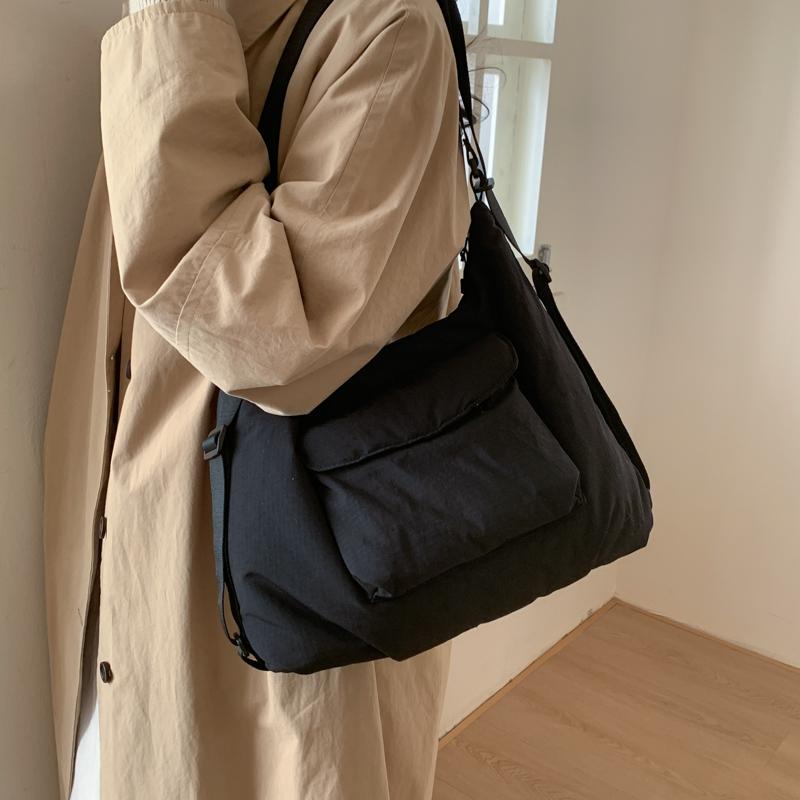 Tote Bag Multi-Use Backpack Women's Large Capacity Shoulder Bag Ultra-Light Nylon Bag