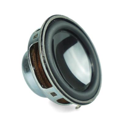 Mini-Lautsprecher 3W 4R Mini-Verstärker Lautsprecher Trichter 3 Watt 4 Ohm 40 Millimeter Lautsprecher Gummidichtung Lautsprecher Trichter