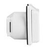 125V 30A RV Marine Power Cord Twist Electrical Lock White Inlet with Waterproof Cover