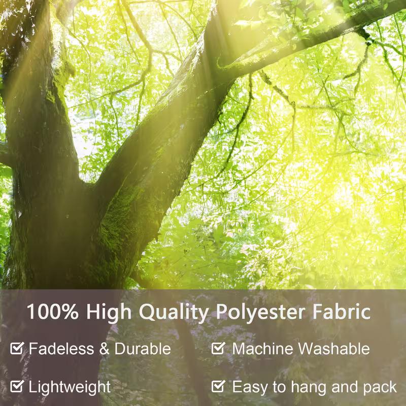 Enchanted Forest Tree Tapestry Sunshine Nature Landscape Wall Art for Home Aesthetic Decoration
