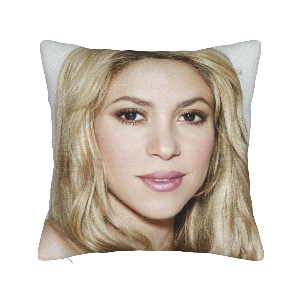 Singer S-Shakira Pillowcase Printed Cushion Cover Decoration Throw Pillow Case Cover Bedroom Square