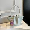 Fashion Portable Large-capacity Tote Bag Women's New Versatile Solid Color Shoulder Bag